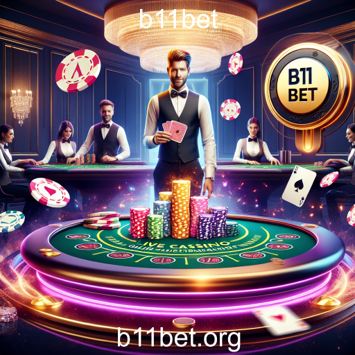 Experiência Imersiva no Cassino Ao Vivo da b11bet